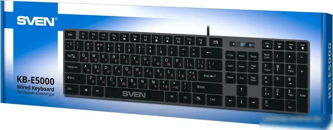 Клавиатура SVEN KB-E5000 – фото товара