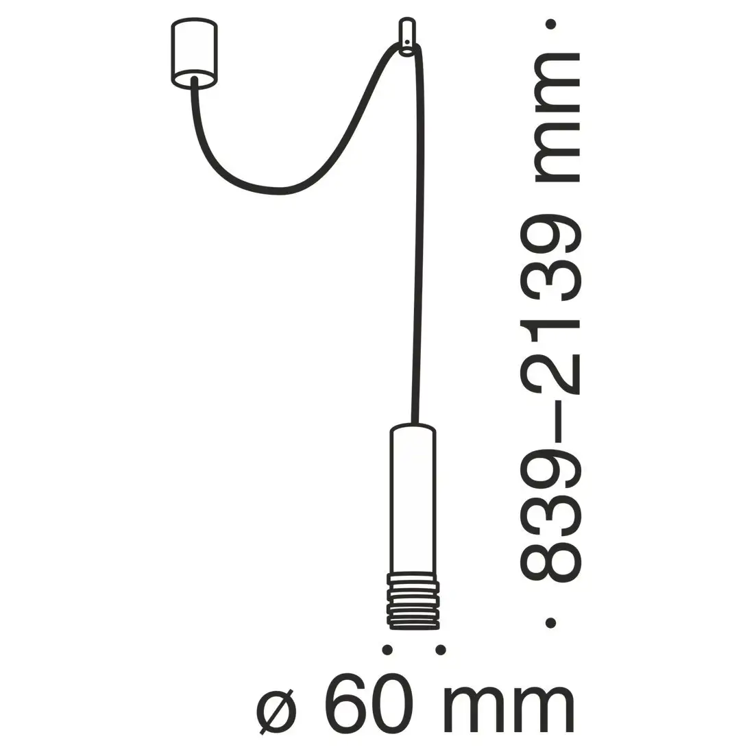 Подвесная люстра Technical P025PL-01W – фото товара