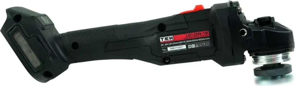 Угловая шлифмашина TEH LG125N-1B (с 1-им АКБ, кейс) – фото товара