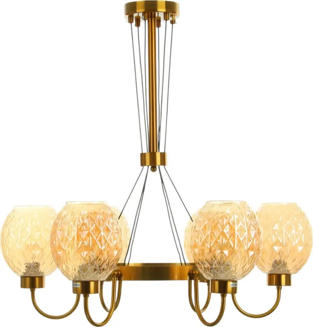 Подвесная люстра BayerLux Десфорд 10534547 (золото) – фото товара