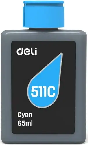 Чернила Deli 511C – изображение в каталоге
