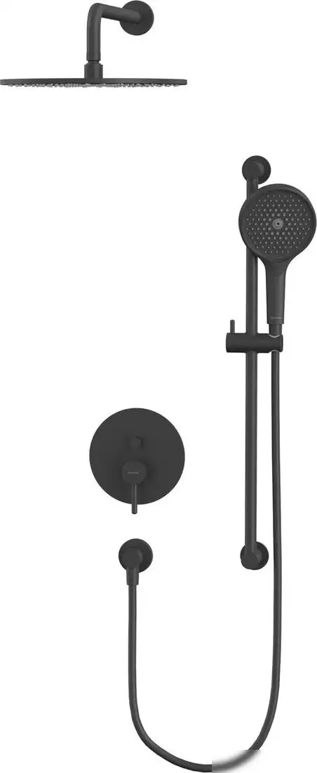 Душевая система Whitecross Y YSET05TOPBL (черный матовый) - фото товара