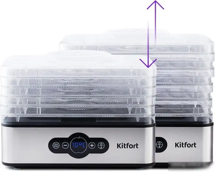 Сушилка для овощей и фруктов Kitfort KT-1914 - фото товара