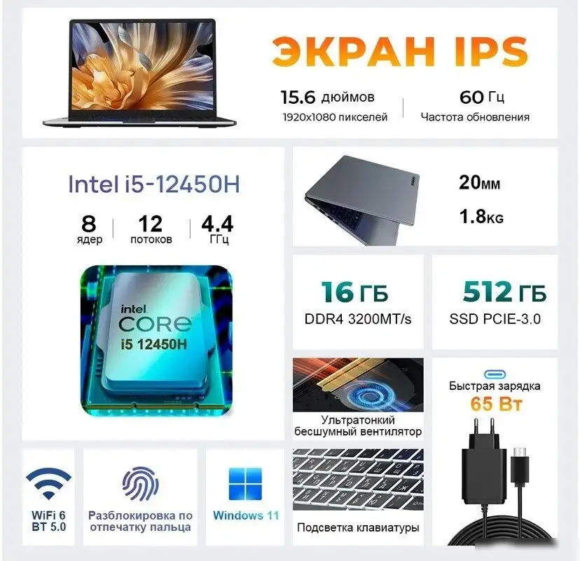 Ноутбук Ninkear N15 Pro – фото товара