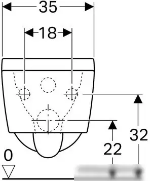 Унитаз Geberit Xeno2 Rimfree 500.500.01.1 - фото товара