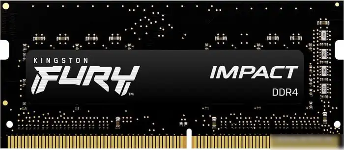 Оперативная память Kingston FURY Impact 2x32GB DDR4 SODIMM PC4-25600 KF432S20IBK2/64 – фото товара