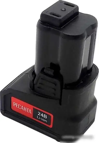 Дрель-шуруповерт Ресанта ДА-24-2ЛК-У (с 2-мя АКБ, кейс) – фото товара