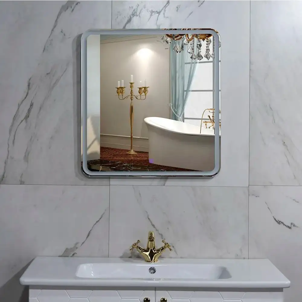 Пекам Зеркало Marta 1 60x60 marta1-60x60s (с подсветкой и сенсором на прикосновение) – фото товара