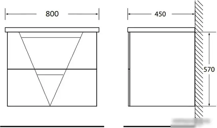 BelBagno VITTORIA-800-2C-SO-BO-P – фото товара