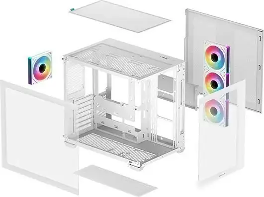 Корпус DeepCool CG530 4F WH R-CG530-WHADA4-G-1 – фото товара