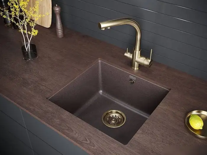 Смеситель Paulmark Essen Es213011-BR (бронза) - фото товара