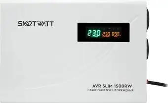 Стабилизатор напряжения SmartWatt AVR Slim 1500RW – изображение в каталоге