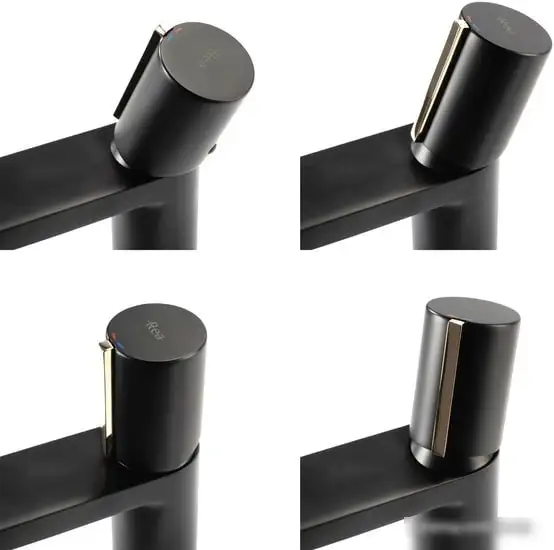 Смеситель Rea Icon REA-B5680 (черный/золотой) - фото товара