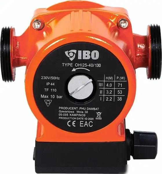 Циркуляционный насос IBO OНI 25-40/130 - фото товара