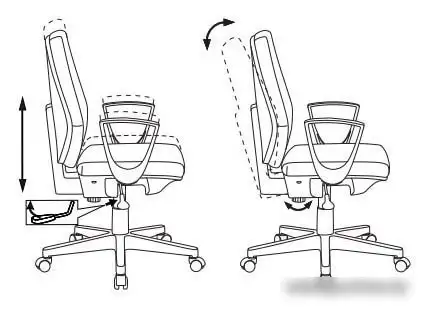 Кресло Бюрократ CH-545/38-415 (черный) – фото товара