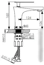 Смеситель Kaiser Star 02011-2 - фото товара
