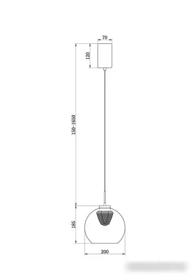Припотолочная люстра Freya Fume FR5399PL-L4BS2 – фото товара