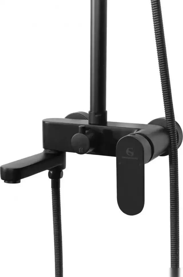 Душевая система Grocenberg GB7011 (черный матовый) - фото товара