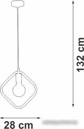 Подвесная люстра Vitaluce V4543-1/1S – фото товара