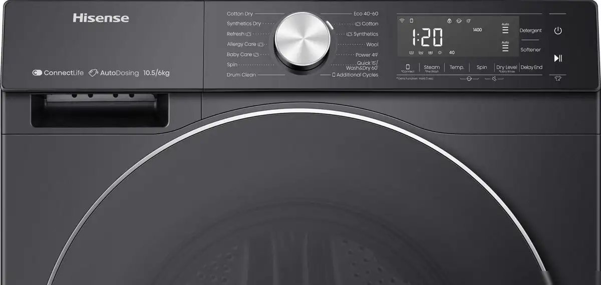 Стирально-сушильная машина Hisense WD5S1045BB - фото товара