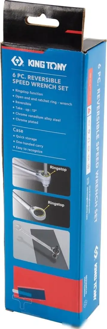 Набор ключей King Tony 122A06MR01 (6 предметов) – фото товара