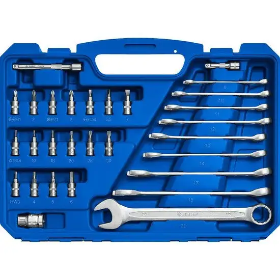 Универсальный набор инструментов Зубр 27635-H82_z01 (82 предмета) – фото товара