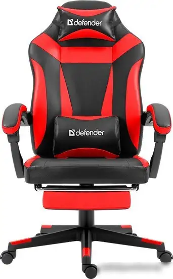Кресло Defender Cruiser (черный/красный) – фото товара