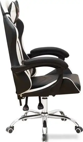 Кресло Деловая обстановка Геймер BMG-01 (черный/белый) – фото товара