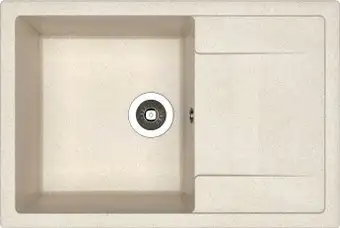 Кухонная мойка ARFEKA Zia 76 (бежевый) - изображение в каталоге