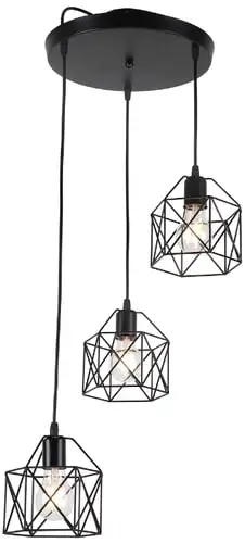 Подвесная люстра Imex MD.0330-3-P BK – изображение в каталоге