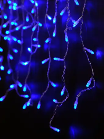 Гирлянда бахрома SHLights OIC100LSE-B-T-I4 – изображение в каталоге