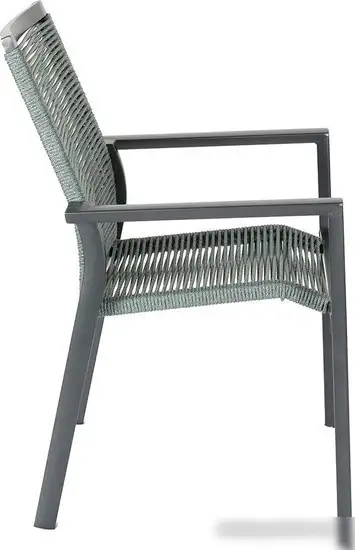 Стул с подлокотниками Bergenson Bjorn Paulsen BB0000467 (серо-зеленый) – фото товара