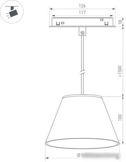 Подвесная люстра Arlight Mag-Orient 037371 – фото товара