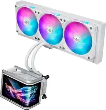 Система жидкостного охлаждения для процессора ASUS ROG Ryuo IV SLC 360 ARGB White Edition – изображение в каталоге