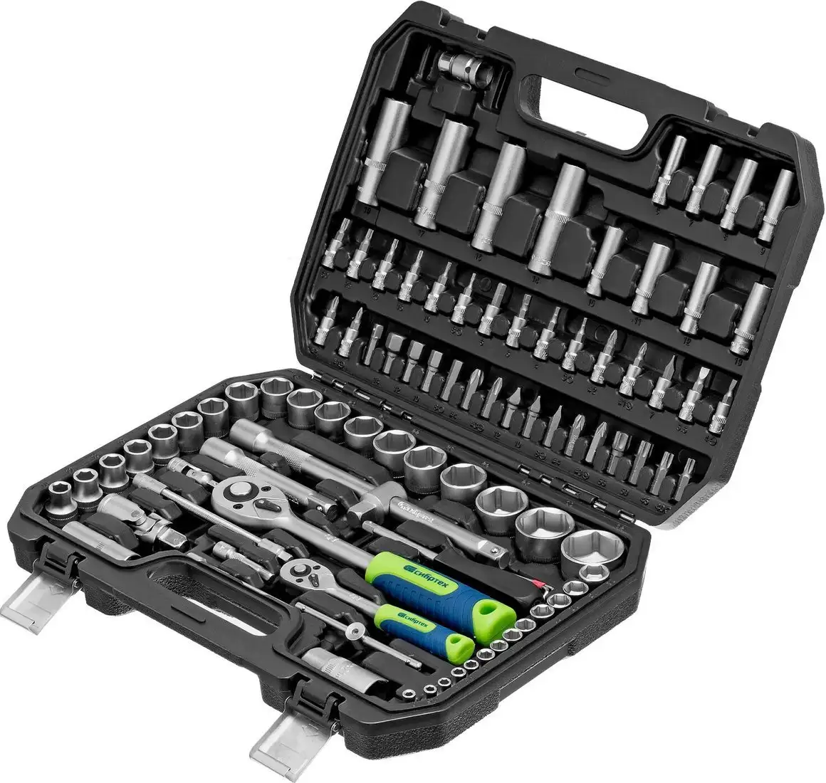 Универсальный набор инструментов СибрТех 13388 (94 предмета) – фото товара