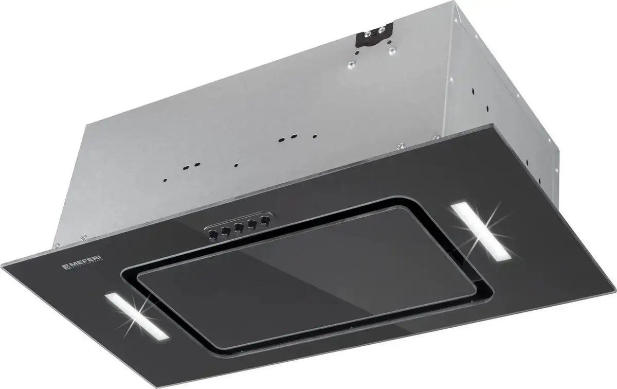 Кухонная вытяжка Meferi INBOX60BK Glass Ultra - фото товара
