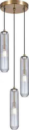 Подвесная люстра Escada 160001/3P G9x5W Brass ES0000011 – изображение в каталоге