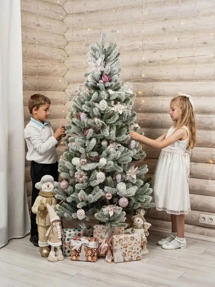 Ель National Tree Company Сказка заснеженная СК/ЗСН-220 2.2 м – фото товара