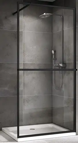 Душевая стенка Abber Immer Offen AG60100B - изображение в каталоге