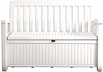 Сундук Keter Patio Bench (белый) – изображение в каталоге