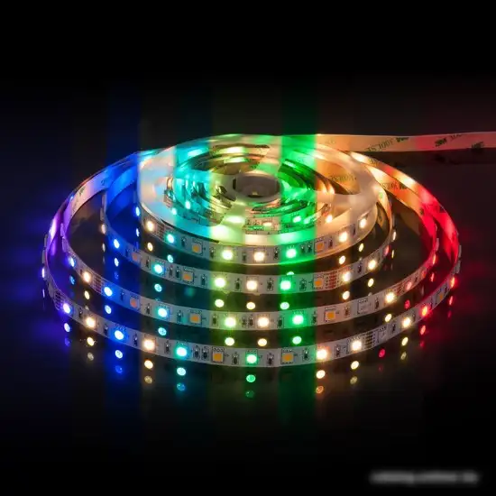 Светодиодная лента Elektrostandard 24V 14.4W 60Led 5050+5050 IP20 MIX RGB/теплый белый a053728 – фото товара