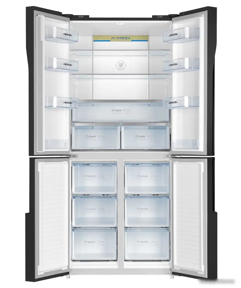 Четырёхдверный холодильник MAUNFELD MFF181NFSB - фото товара