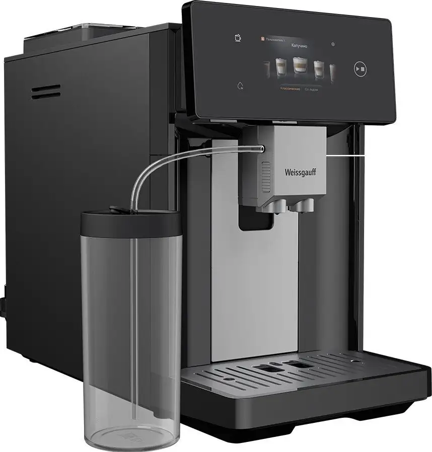 Кофемашина Weissgauff WCM-340 TFT Automatic Touch Cappuccino Nero - фото товара