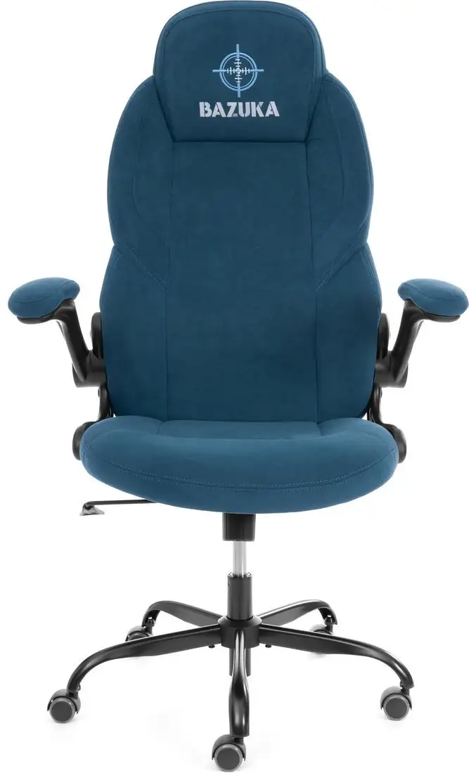 Офисное кресло TetChair Bazuka metalBL (велюр, синий, 32) – фото товара