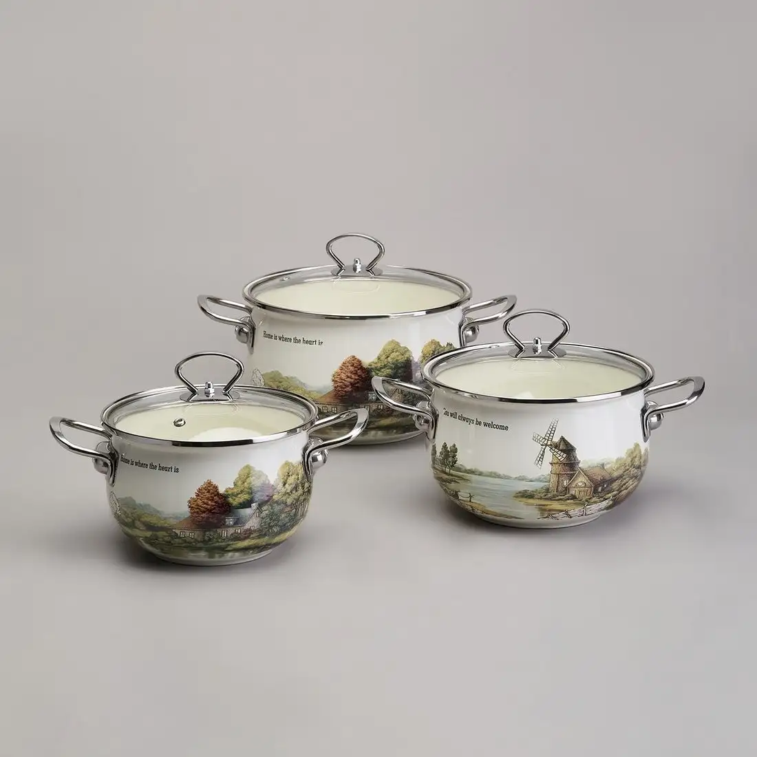 Набор кастрюль Agness 943-106 – фото товара