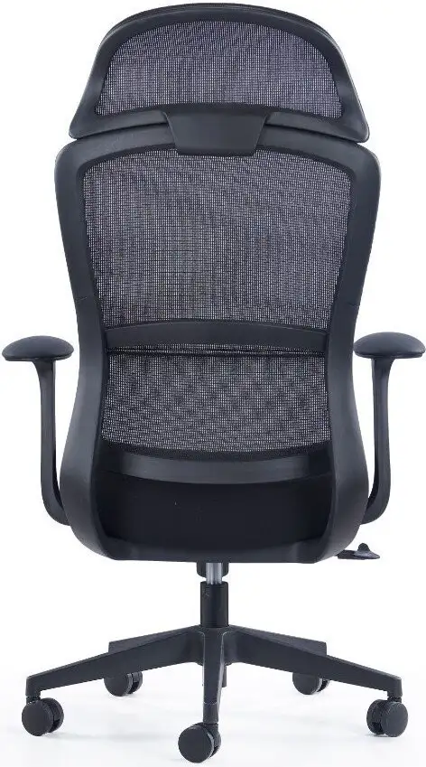 Офисное кресло SitZone CH-555A (сетка/ткань, черный) – фото товара