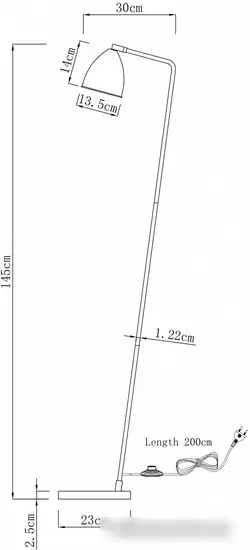 Торшер Moderli Otto V11001-F – фото товара