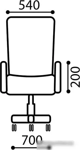 Кресло Brabix Strike EX-525 (кожзам/ткань TW, черный) – фото товара