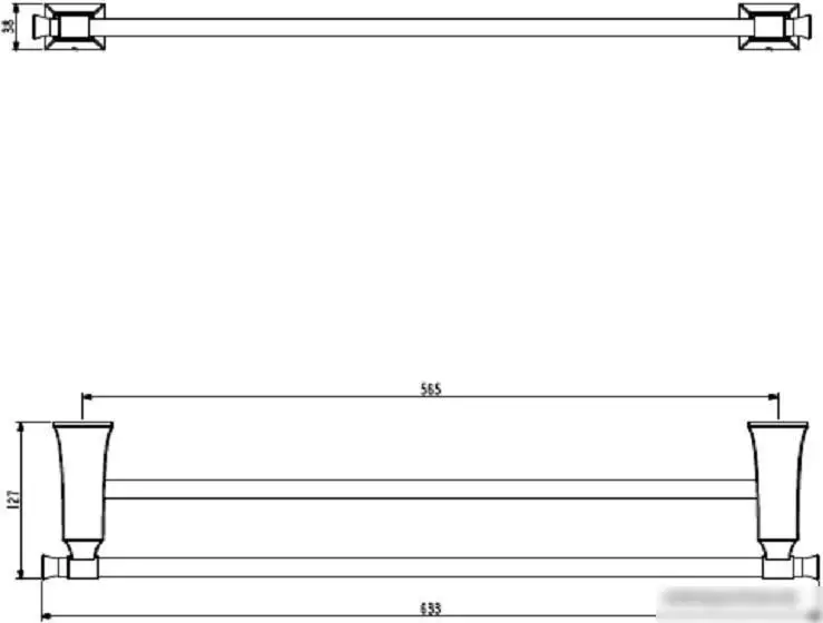 Держатель для полотенца Art&Max Genova AM-M-035-CR – фото товара