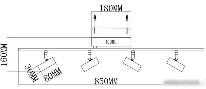 Спот Moderli Right V5041-4WL – фото товара